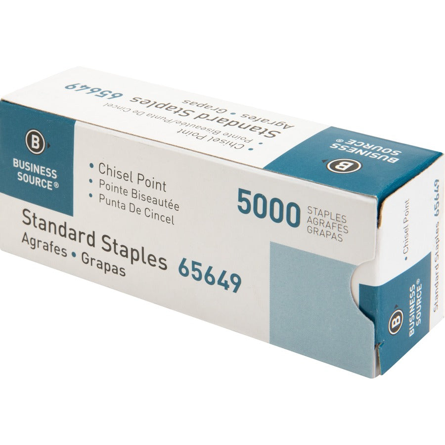 Business Source Standard Staples - Left