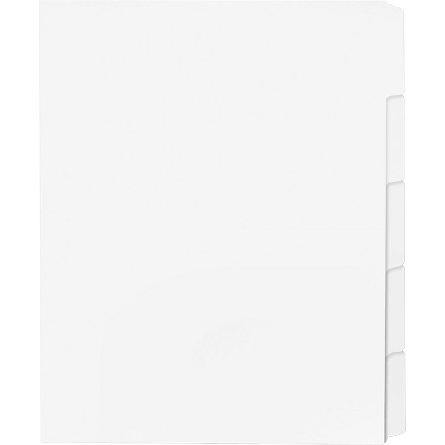 Business Source Tab Printer Economy Index Dividers - Top