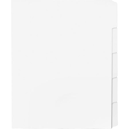 Business Source Tab Printer Economy Index Dividers - Top