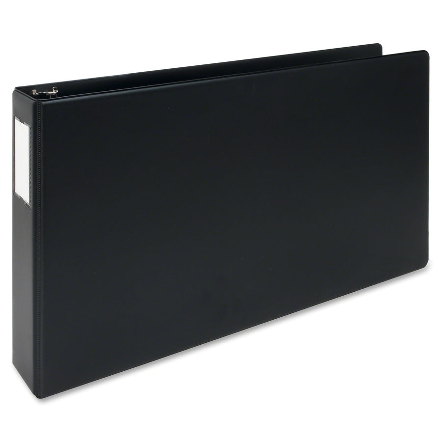 Business Source Tabloid-size Round Ring Reference Binder - Alternate-Image3