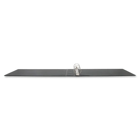 Business Source Tabloid-size Round Ring Reference Binder - Durable 2’’ Capacity - Black - Recycled - 11’’ x 17’’ - 1