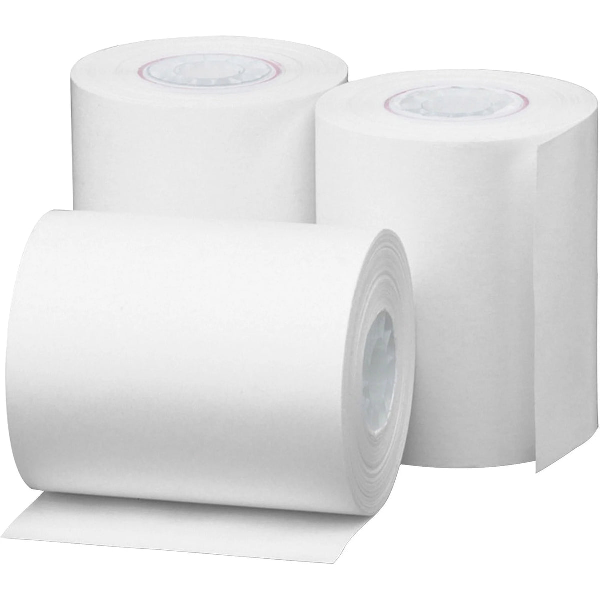 Business Source Thermal Paper: 2 1/4’’ x 85 ft 48 g/m¬≤ Smooth White - 3 Pack - Register / Receipts
