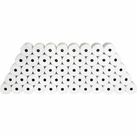 Business Source Thermal Paper - 3 1/8’’ x 273 ft - 48 g/m² Grammage - Smooth - White - 50 / Carton - Register / Receipts