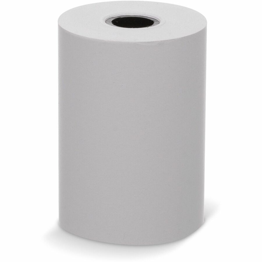 Business Source Thermal Paper Rolls - 2 1/4’’ x 80 ft - 48 g/m² Grammage - Smooth - White - 50 / Carton - Register