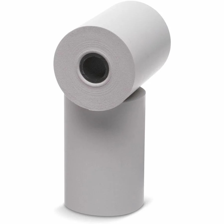Business Source Thermal Paper Rolls - 2 1/4’’ x 80 ft - 48 g/m² Grammage - Smooth - White - 50 / Carton - Register
