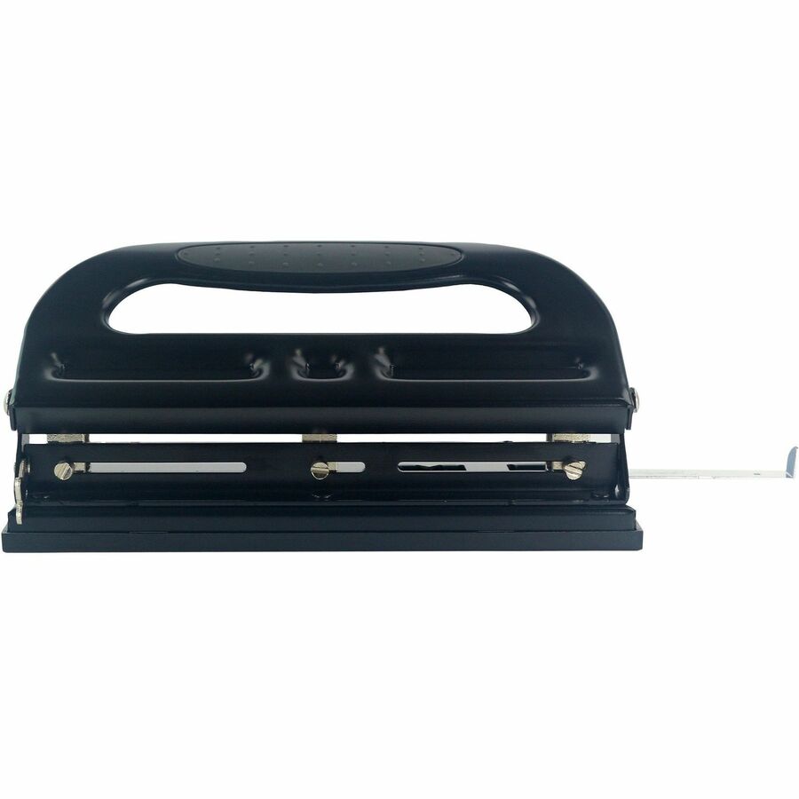 Business Source Three-hole Heavy-duty Punch - Front