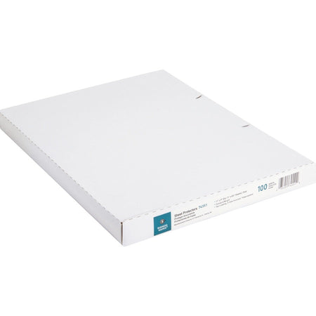 Business Source Top-Loading Poly Sheet Protectors - Right