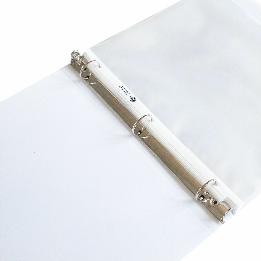 Business Source Top-Loading Poly Sheet Protectors - Top