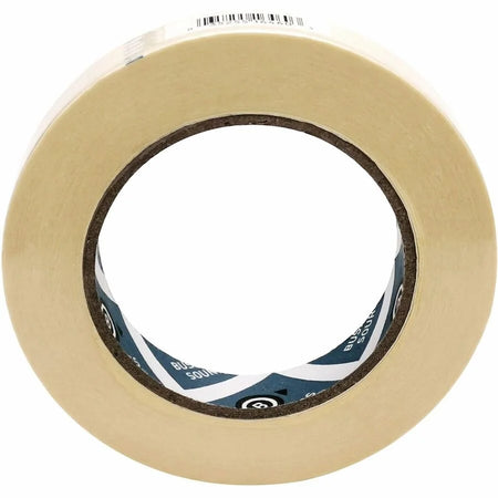 Business Source Utility-purpose Masking Tape - 60 yd Length x 0.75’’ Width - 3’’ Core - Tan - Crepe Paper Backing