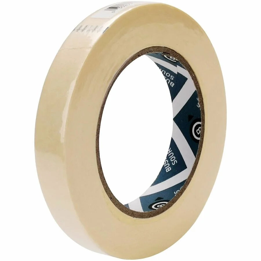 Business Source Utility-purpose Masking Tape 60 yd Length x 0.75’’ Width Tan 1 Roll Crepe Paper Backing 3’’ Core