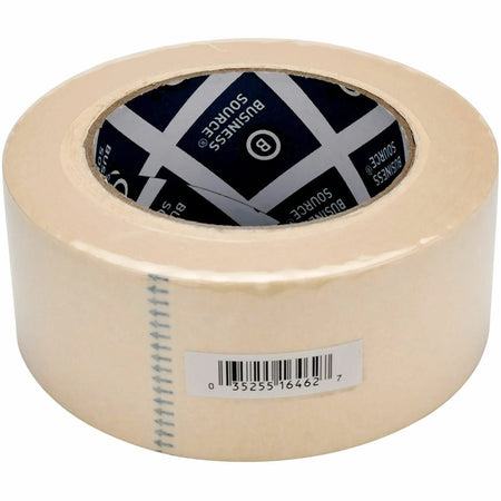 Business Source Utility-purpose Masking Tape - 60 yd x 2’’ - Tan Crepe Paper - 3’’ Core - Multipurpose