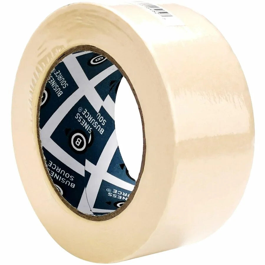Business Source Utility-purpose Masking Tape - 60 yd x 2’’ - Tan Crepe Paper - 6/Pack