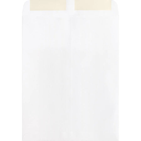 Business Source White Catalog Envelopes - #10 1/2 - 9’’ x 12’’ - 28 lb - 250/Box - Large Format