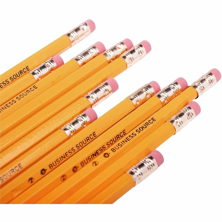 Business Source Woodcase No. 2 Pencils - Top