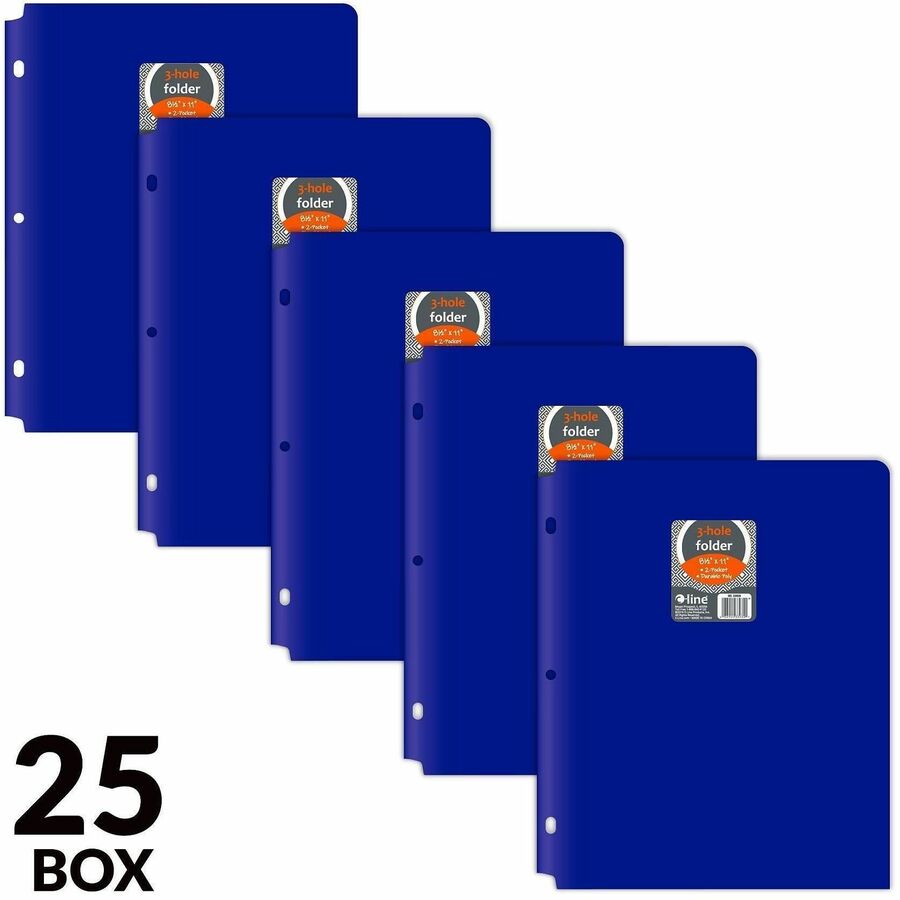 C-Line 2-pocket Heavyweight Poly Portfolio Pocket - Alternate-Image1