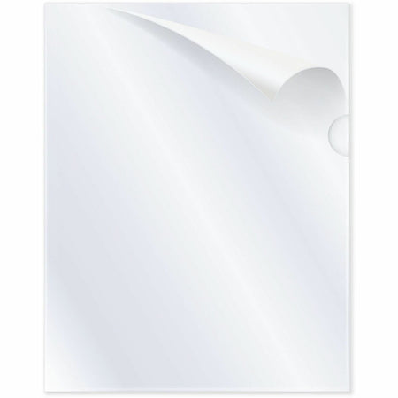 C-Line 62127 Letter Recycled Project File - 8 1/2’’ x 11’’ - Polypropylene - Clear - Tear Resistant Static-free Copy