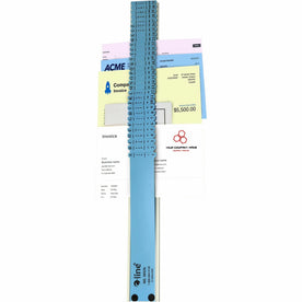 C-Line All-Purpose Sorter - Compartment Size: 9.50’’ - 2.50’’ Width x 23.50’’ Depth - Desktop - Durable - Blue