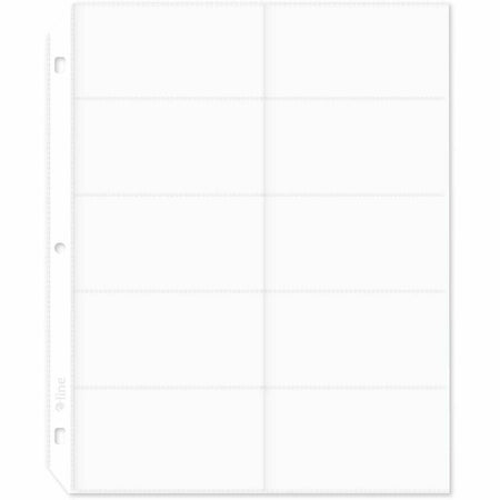 C-Line Business Card Refill Pages - 1500