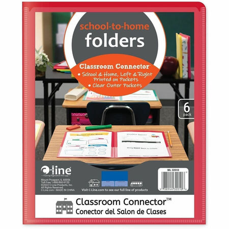 C-Line Classroom Connector Pocket Folder - Alternate-Image6