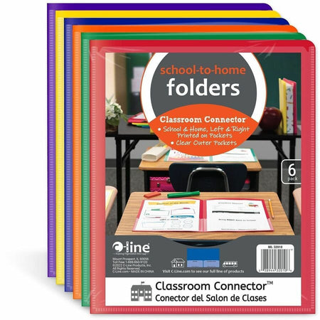 C-Line Classroom Connector Pocket Folder - Alternate-Image12