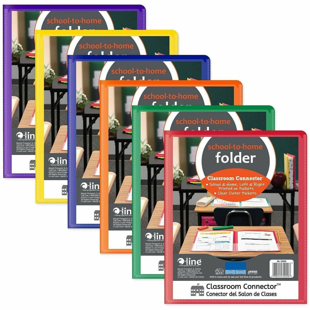 C-Line Classroom Connector Report Cover - 1500