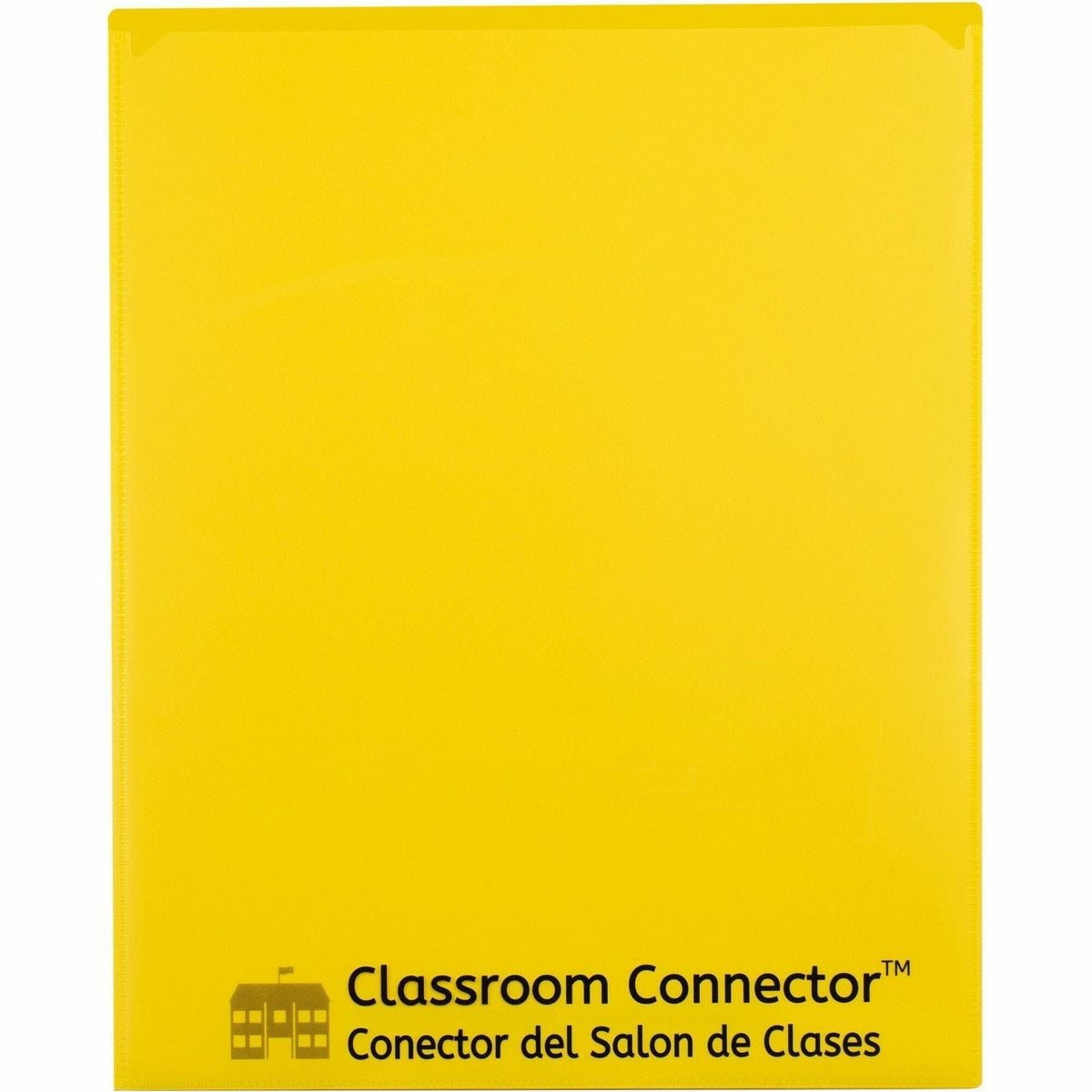 C-Line Classroom Connector Report Cover - Yellow - 25/Box - Student Notebooks & Folders