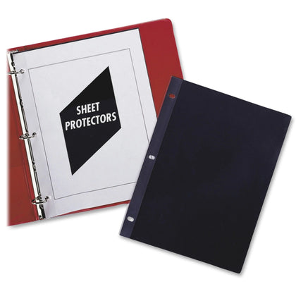 C-Line Clear Poly Side Load Sheet Protectors - Letter Size - 100/Box
