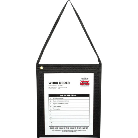 C-Line Fabric Hanging Strap Shop Ticket Holders - Organize with Ease - Sheet Protectors