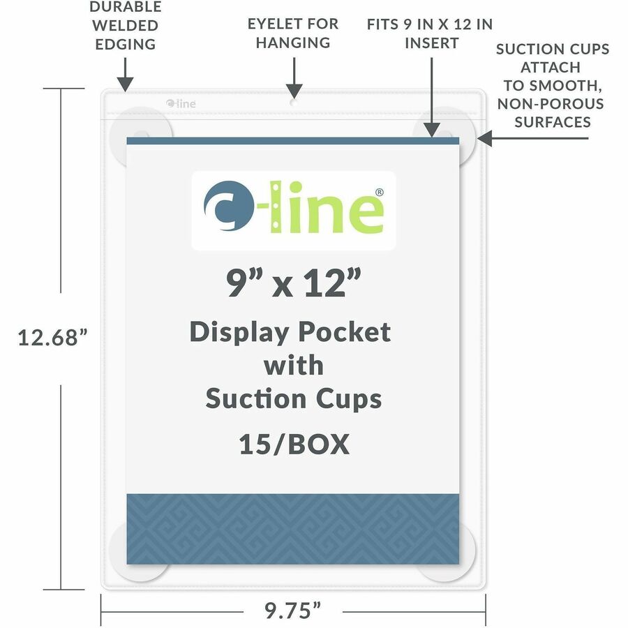 C-Line Heavyweight Display Pocket - Alternate-Image4