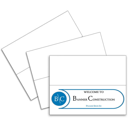 C-Line Inkjet/Laser Name Tents: Heavyweight Reusable Holders - Tent & Placement Cards