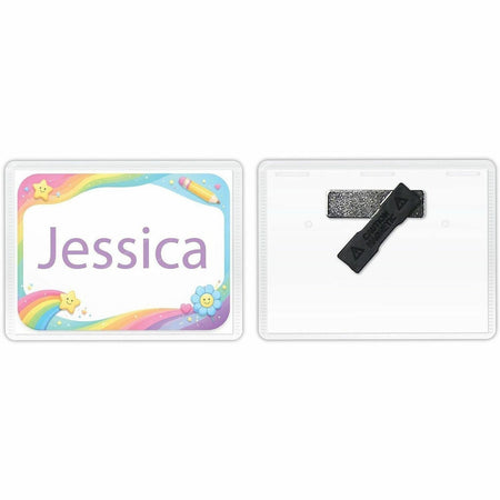 C-Line Laser/Inkjet Magnetic Name Badge Holder Kit - 1500