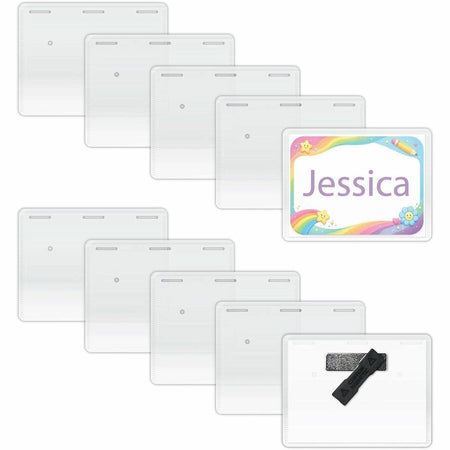 C-Line Laser/Inkjet Magnetic Name Badge Holder Kit - Alternate-Image3