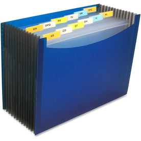 C-Line Letter Expanding File - 8 1/2’’ x 11’’ - 900 Sheets Capacity - 9’’ Expansion - 13 Pocket(s) - 12 Divider(s)