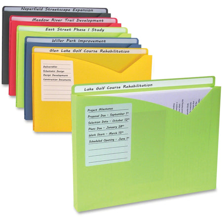 C-Line Letter File Jacket: 1’’ Expansion Archival-Safe - 25/Box - Expanding Files