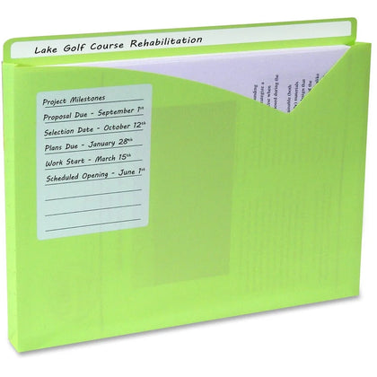 C-Line Letter File Jacket: 1’’ Expansion Archival-Safe - 25/Box - Expanding Files