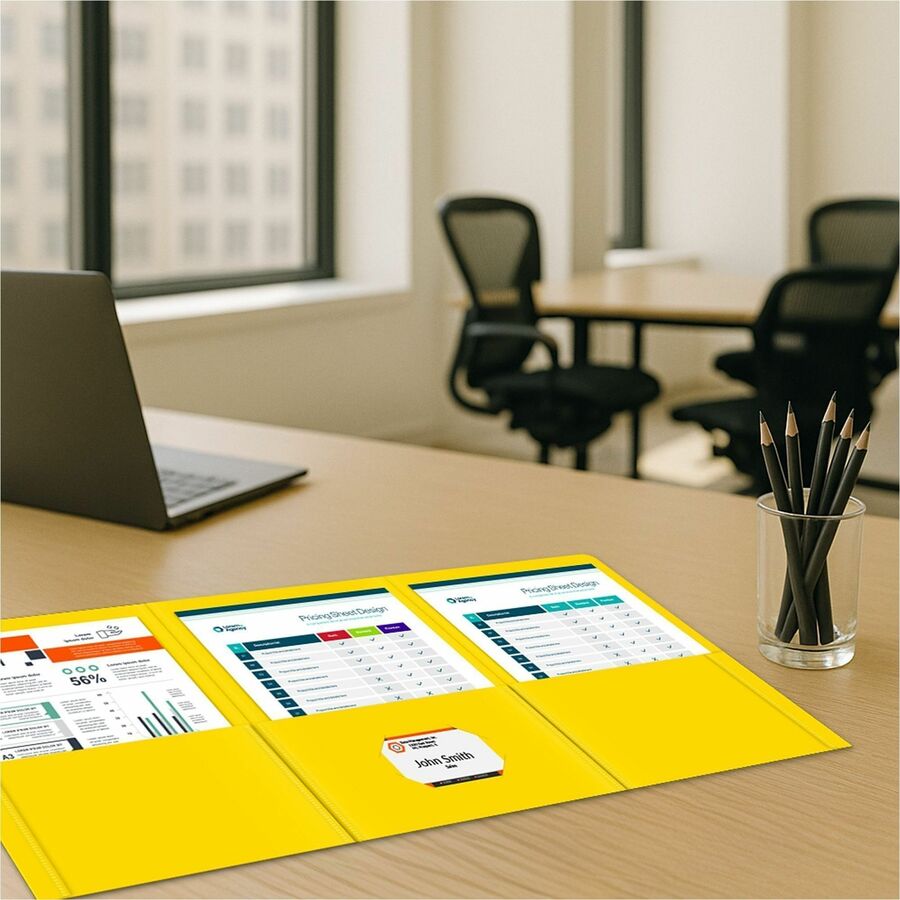 C-Line Letter Pocket Folder - Alternate-Image2