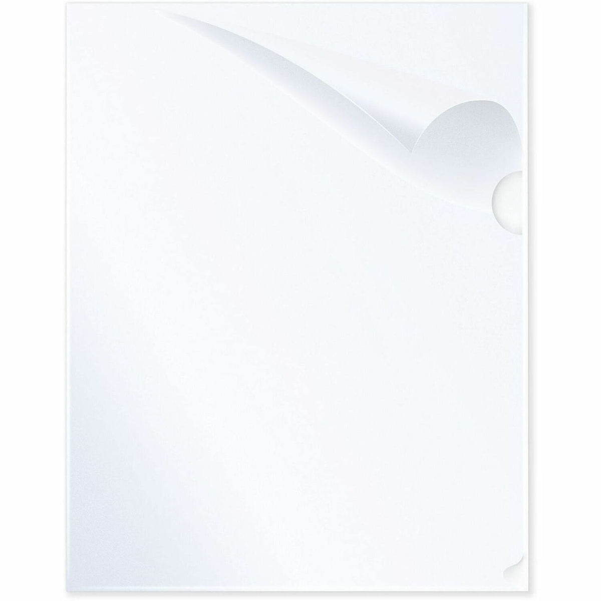 C-Line Letter Project File - 8 1/2’’ x 11’’ - Vinyl - Clear - Heavyweight Cover - 50 / Box - Filing Jackets & Pockets