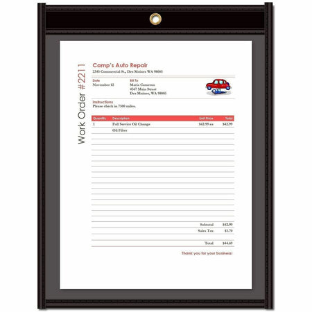 C-Line Letter Vinyl File Pocket - Alternate-Image3