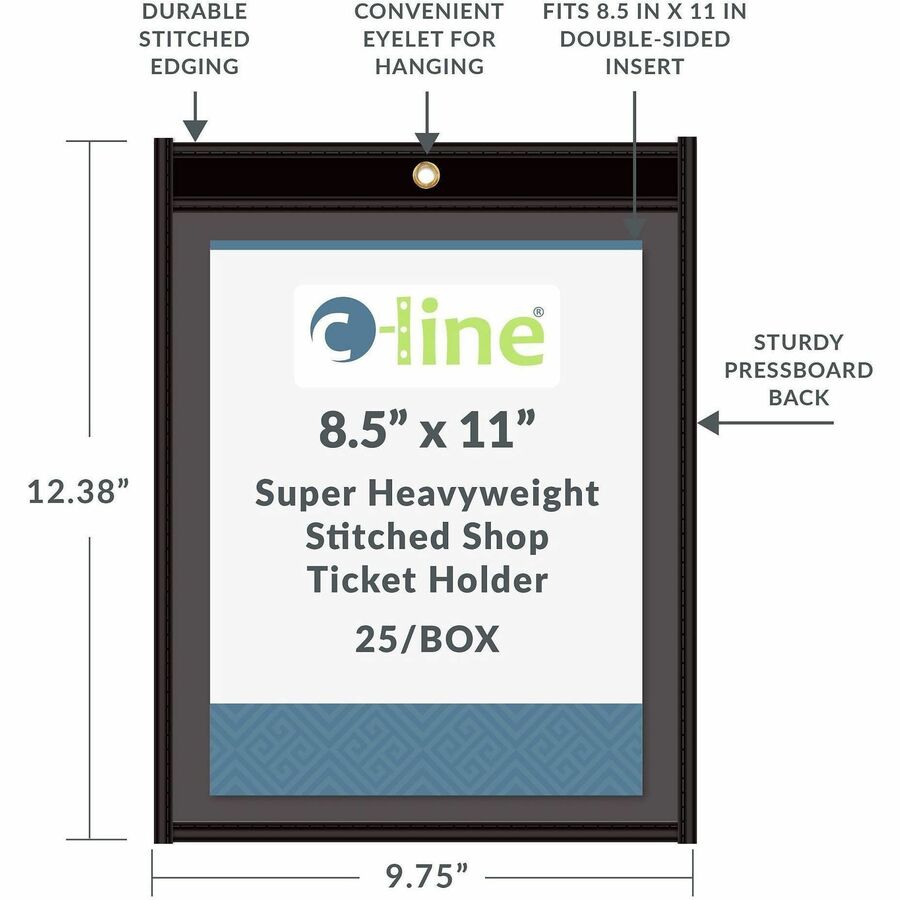 C-Line Letter Vinyl File Pocket - Alternate-Image4
