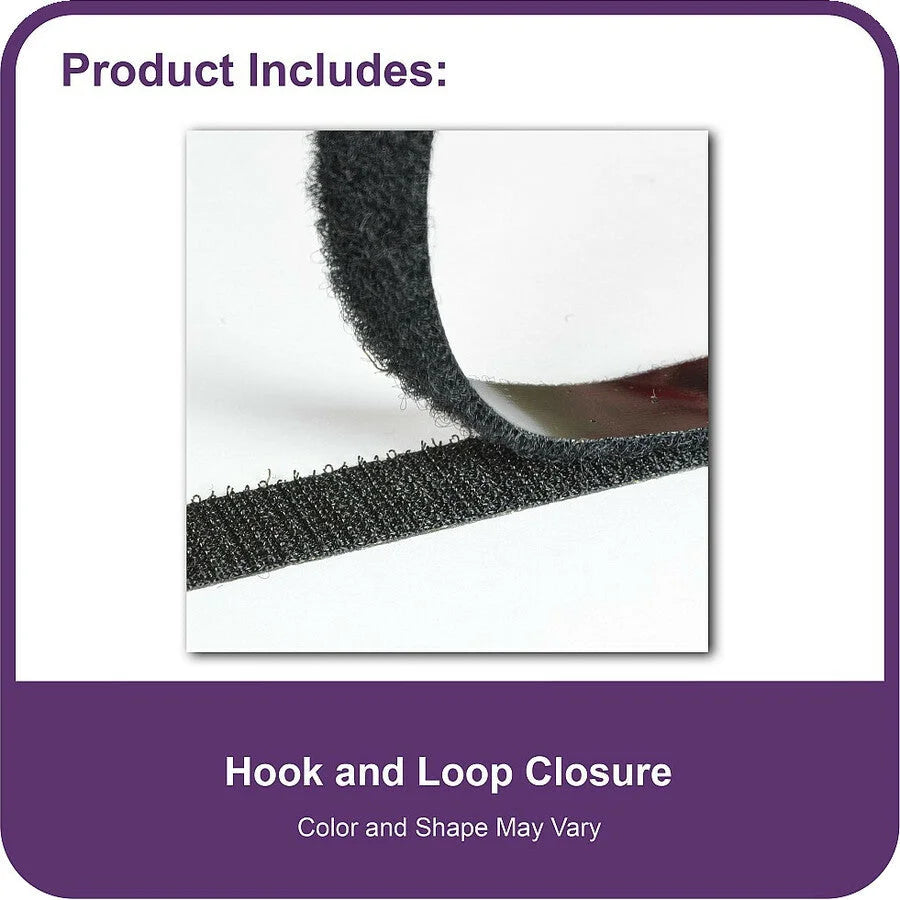 C-Line License Plate Holder: 13’’ x 8.50’’ Media Support - Vinyl Clear/Black - 1 Pack - Plastic Holders & Pockets