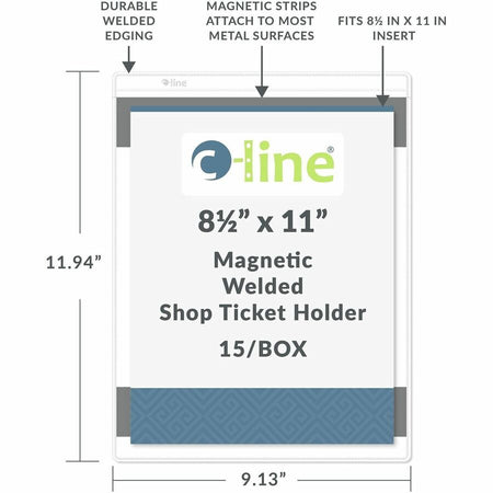 C-Line Magnetic Shop Ticket Holders - Alternate-Image4
