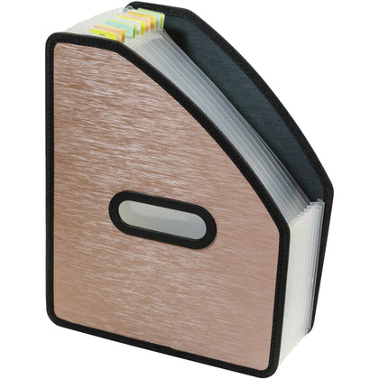 C-Line Modern Metallic Letter Expanding File - Bronze - 13 Pockets - Files