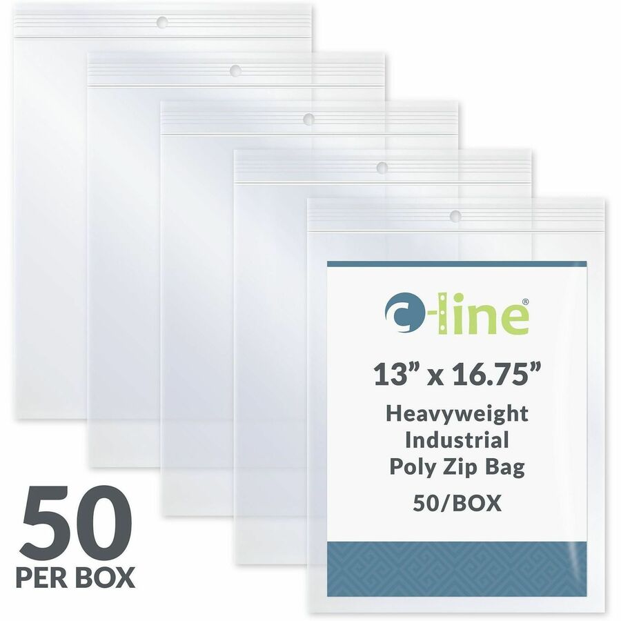 C-Line Oversized Heavyweight Poly Zip Bags - Alternate-Image3