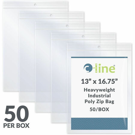 C-Line Oversized Heavyweight Poly Zip Bags - Alternate-Image3