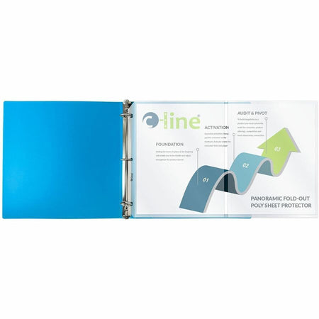 C-Line Panoramic Fold-Out Sheet Protectors - Alternate-Image3