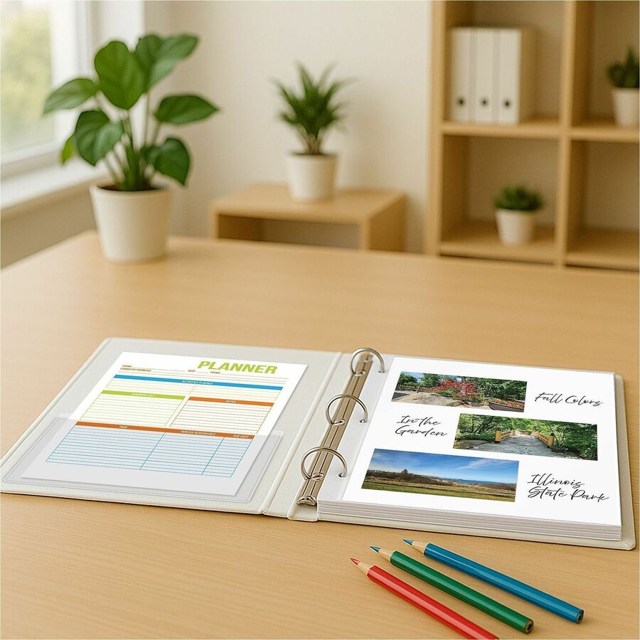 C-Line Peel & Stick Add-On Filing Pockets - Alternate-Image2