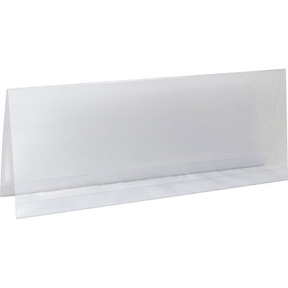 C-Line Plastic Name Tents & Holders - 25/Box - Inkjet/Laser Compatible - Tent Placement Cards