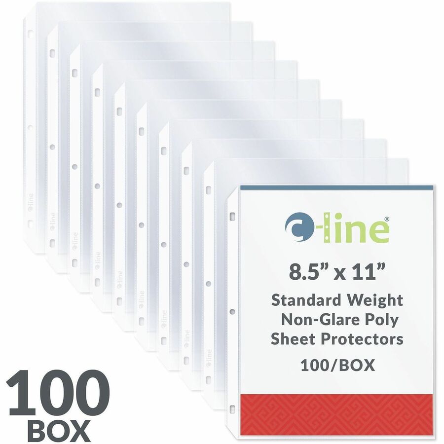 C-Line Poly Top-loading Sheet Protectors - Alternate-Image3
