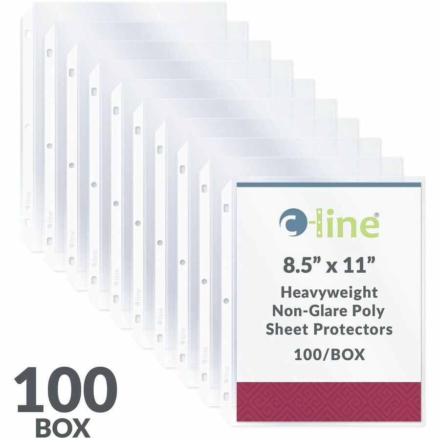C-Line Poly Top-loading Sheet Protectors - Alternate-Image5