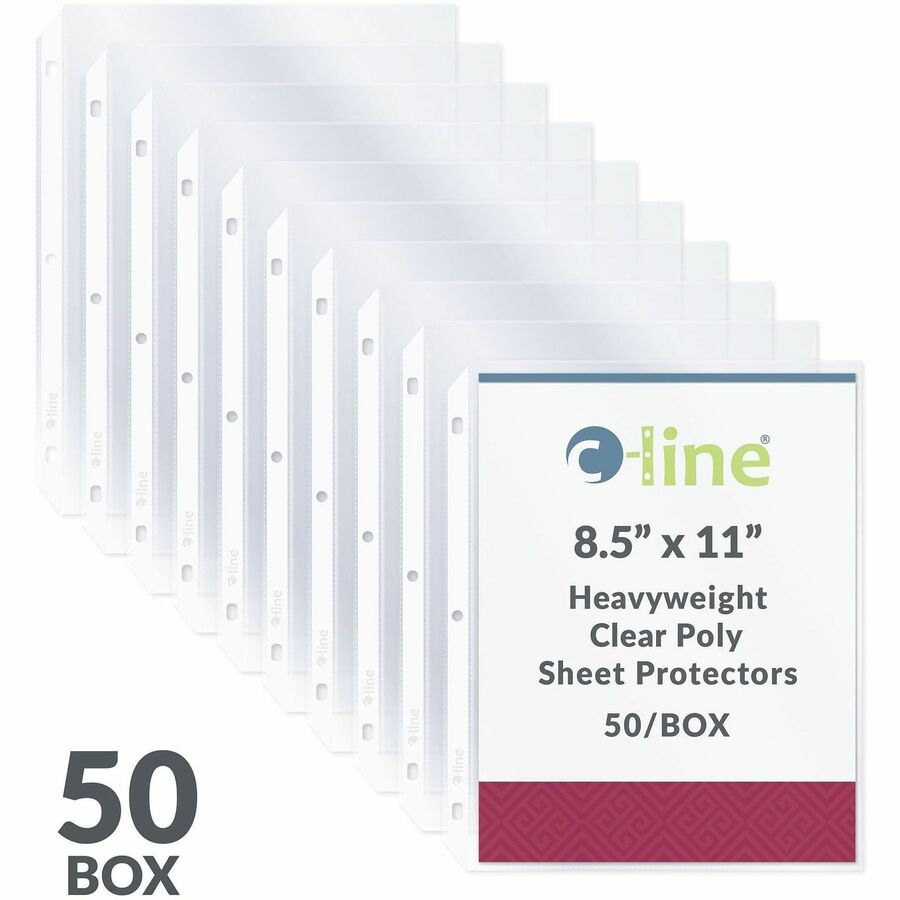 C-Line Poly Top-loading Sheet Protectors - Alternate-Image5